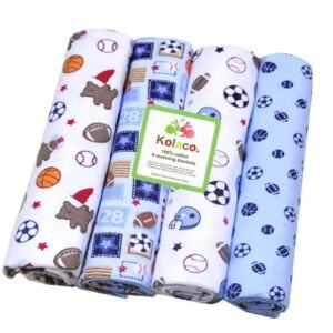 Receiving Blankets  4pcs set